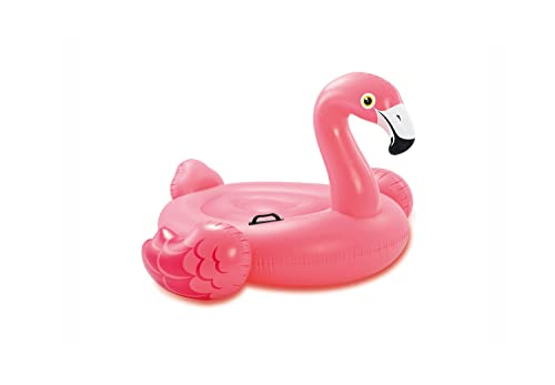 Intex Flamingo Inflatable Ride-On, 58 in x 55 in x 37 in, for Ages 3+