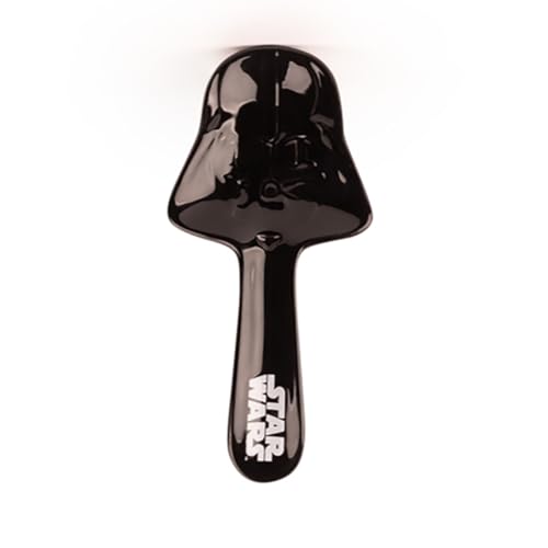 Disney Star Wars Darth Vader Ceramic Spoon Rest – Authentic, Durable Kitchen Utensil Holder, Easy to Clean, Anti-Slip Design, Perfect for Sci-Fi Fans & Home Chefs, Official Licensed Product