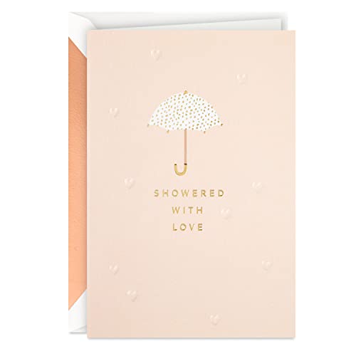 Hallmark Signature Bridal Shower Card (Showered with Love)