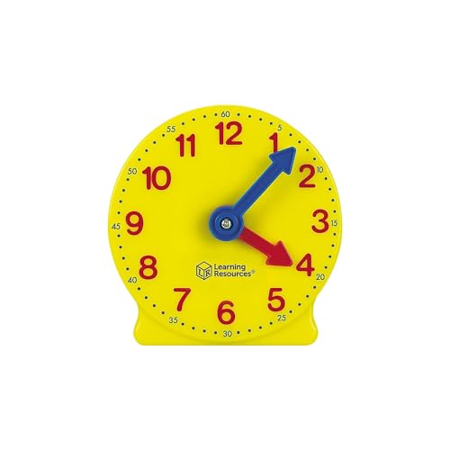 Learning Resources Big Time Mini Clock, Multi-Grade (LER 3675) (LER3675)