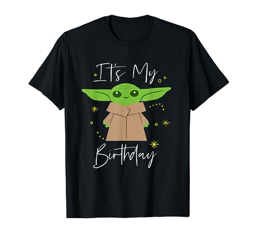 Star Wars The Mandalorian The Child It’s My Birthday T-Shirt