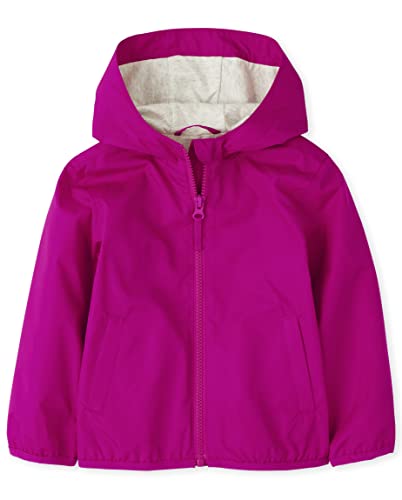 The Children's Place baby girls And Toddler Windbreaker Jacket, Aurora Pink, 5T US