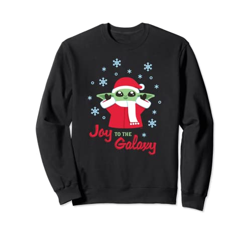 Star Wars The Mandalorian Grogu Joy to the Galaxy Holiday Sweatshirt