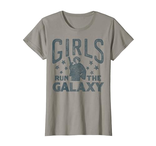 Star Wars Princess Leia Girls Run The Galaxy Disney+ T-Shirt