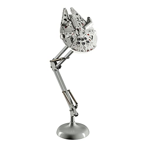 Paladone Millennium Falcon Posable Desk Lamp - Officially Licensed Disney Star Wars Merchandise - Star Wars Light Decor and Gifts for Men