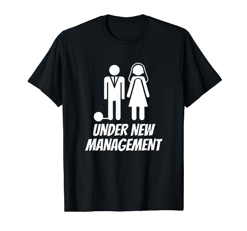 Funny Just Married T-shirt, Fun Newlywed Gag Gifts For Men
