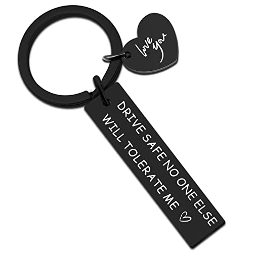 Gifts for Him Husband Naughty Birthday Bf Gifts Anniversary Keychain for Men Boyfriend Mens Stocking Stuffers Gifts Drive Safe Couples Sweetest from Girlfriend Valentines Cute Wife Gift for Her fiance