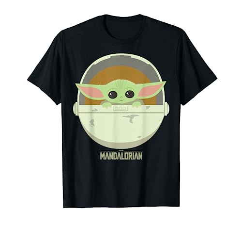 Star Wars The Mandalorian The Child Bassinet Portrait T-Shirt
