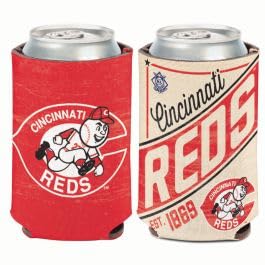 Cincinnati Reds Can Cooler Vintage Design