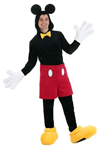 Fun Costumes Deluxe Disney Adult Mickey Mouse Dress (L)