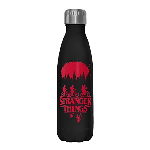 Netflix Stranger Things SIMPLE POSTER 17 oz Stainless Steel Bottle, Multicolor