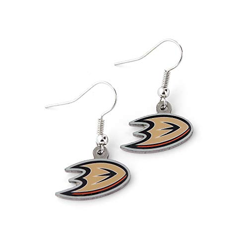 NHL Anaheim Ducks Logo Dangler Earrings