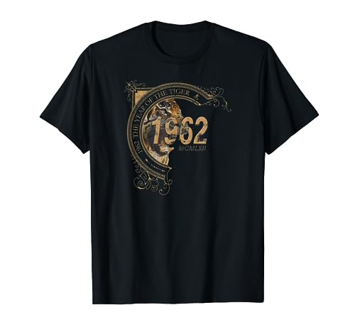 Born in 1962 T Shirt - Chinese Year of the Tiger