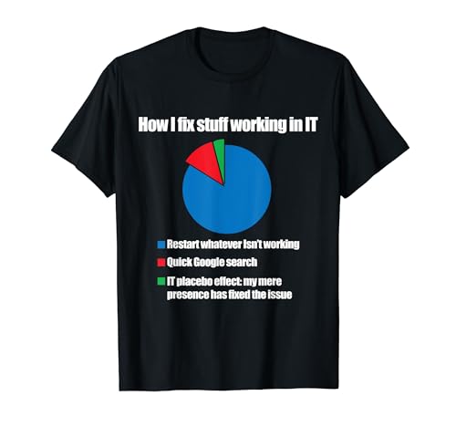 IT Tech Support Technology Nerds Geek Computer Engineer T-Shirt