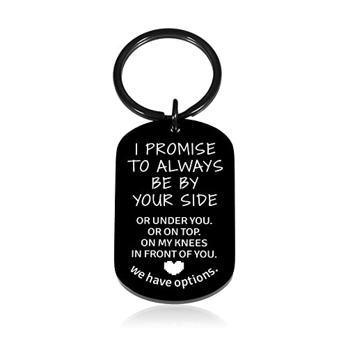 Valentines Day Gifts for Him Her, Funny Couple Gifts for Men, Mens Valentines Gifts Keychain for Boyfriend Husband from Girlfriend Wife Engagement Wedding Anniversary Christmas Birthday Gifts for Men