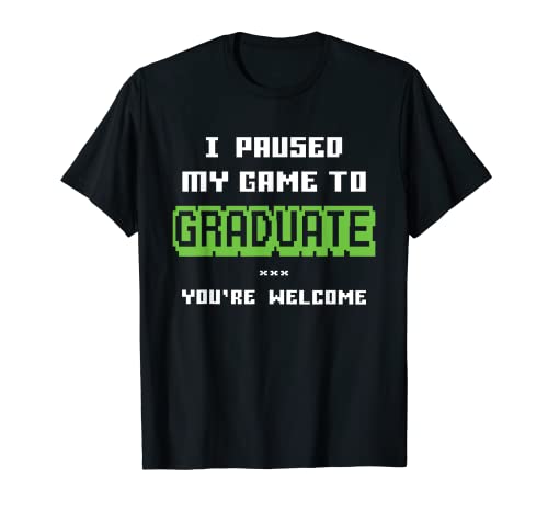 Funny Gamer Graduate Graduation T-Shirt