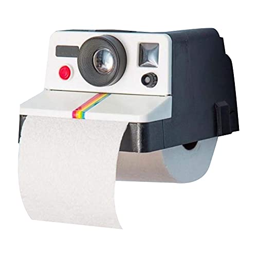 MGBISYI Retro Camera Toilet Paper Holders Home Toilet Deco Tissue Box Gift,Funny Toilet Paper Holder