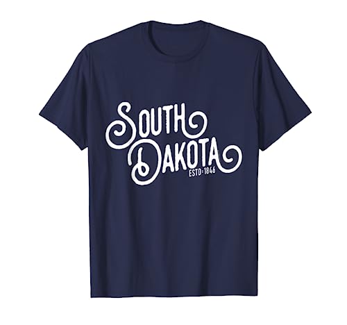 South Dakota Home State T shirt I Love South Dakota Tee
