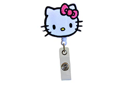 Hello Kitty Nurse Badge Reel - Cute ID Holder for Hospitals Doctors and Office Staff