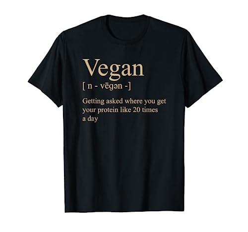Vegan Definition Funny T-Shirt for Women Men Kids Gift