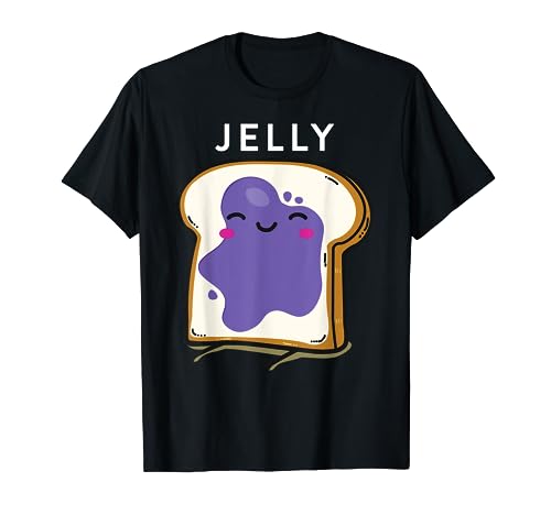 Peanut Butter & Jelly Matching Couple Shirts Funny Outfits T-Shirt