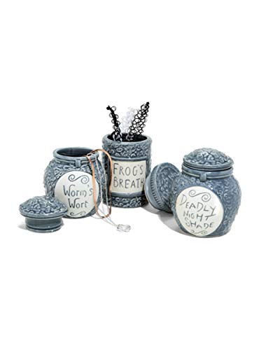 Hot Topic Exclusive: Nightmare Before Christmas Trinket Jar Set - Tim Burton Collectibles. Limited Edition!