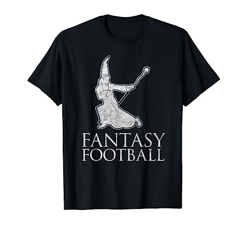 Fantasy Football Funny Wizard T-shirt Literal translation