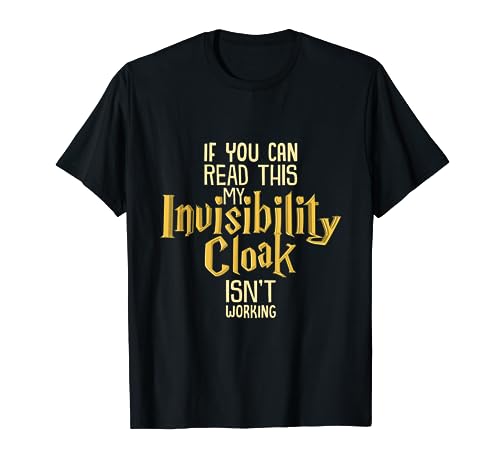 Invisibility Cloak Shirt Geek Book Movie Lover TShirt Kids