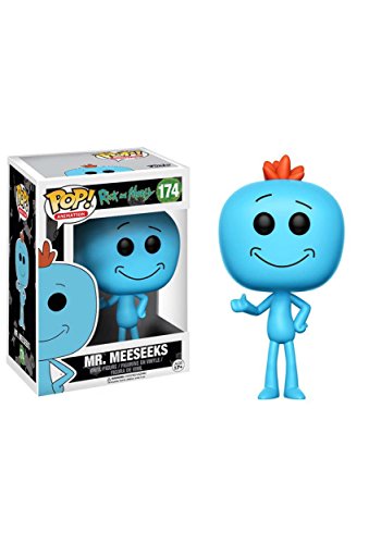 Funko POP Animation Rick and Morty Mr. Meeseeks (Styles May Vary) Action Figure