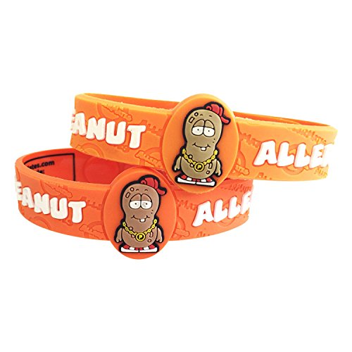 AllerMates Allergy Wristband - 'P. Nutty' Peanut