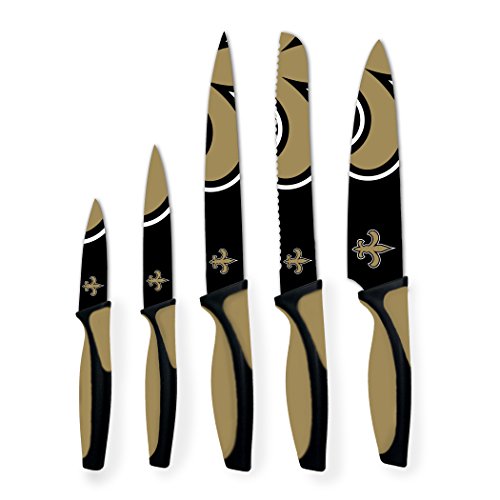 The Sports Vault NFL New Orleans Saints Kitchen Knives
