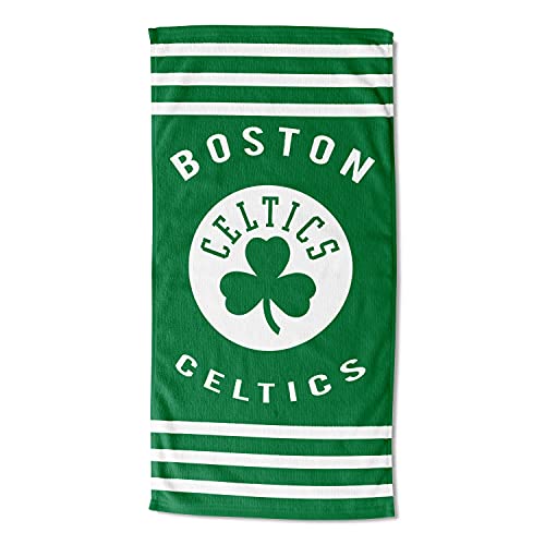 Northwest NBA Boston Celtics Beach Towel, 30' x 60', Stripes