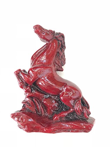 Chinese Zodiac Auspicious Horse Statue for Success and Money Luck