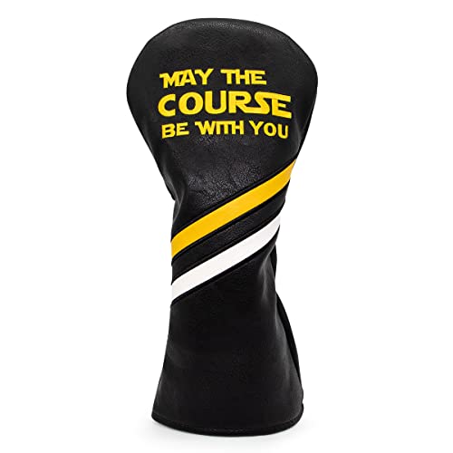 Golf Club Head Cover May The Course Be with You (for Driver(1pcs))