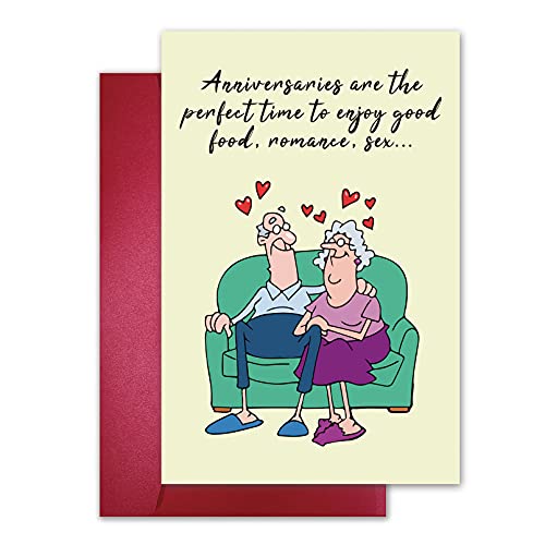 Funny Anniversary Card, Unique Anniversary Card for Couple, Happy Anniversary Card