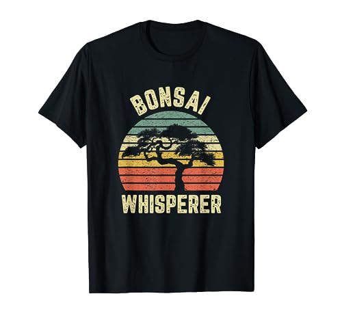 Bonsai Shirt Funny Japanese Bonsai Tree Whisperer Gift Shirt T-Shirt