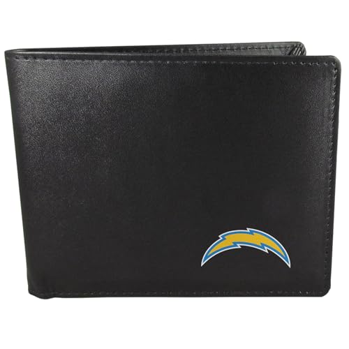 NFL Siskiyou Sports Mens Los Angeles Chargers Bi-fold Wallet One Size Black