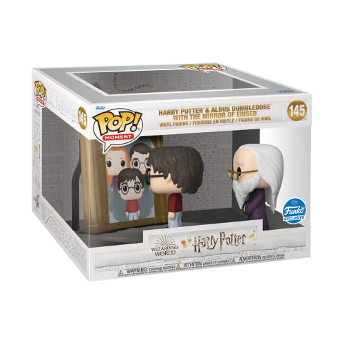 Funko: POP! Moment Harry Potter and Albus Dumbledore with The Mirror Erised, Grow Your Wizarding World Collection Today, Vinyl Collectible, Amazon Exclusive