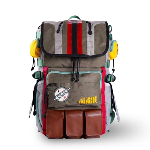 MiaoDuo For Boba Fett Laptop Backpack Standard Bag Hunter Travel Backpack Outdoor Knapsack