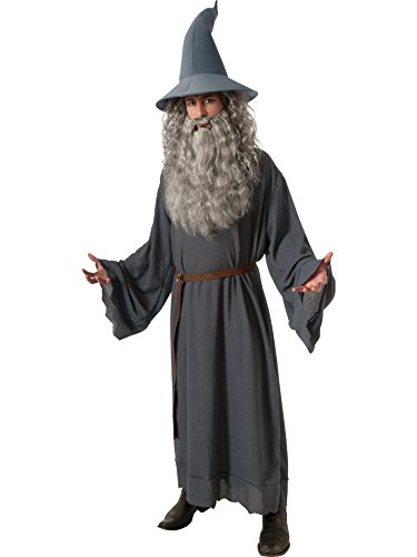Rubies Men's The Hobbit Gandalf Costume, Standard , Gray