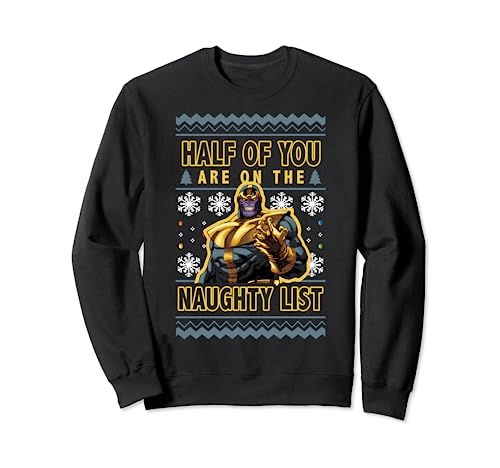 Marvel Christmas Thanos Ugly Sweater Sweatshirt