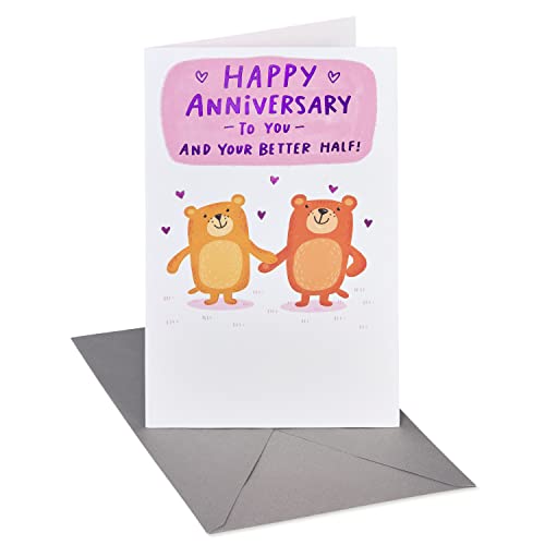 American Greetings Funny Anniversary Card for Couple (Who's Who)