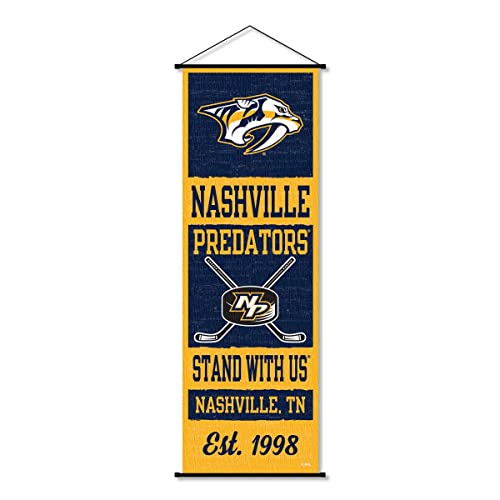 Nashville Predators Banner and Scroll Sign