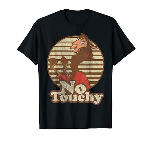 Disney Emperor's New Groove Kuzco Llama No Touchy Short Sleeve T-Shirt