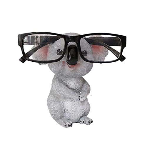 Qiny Cute Glasses Holder Koala Eyeglass Stand Holder, Glasses Accessories for Decorative Desk/Home/Office