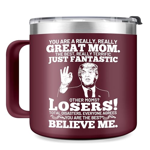 Nudida Gifts for Mom Mothers Day Christmas, Mom Birthday Gift From Daughter Son Ideas Funny Wife Mommy Mama Present Cool Mug Cup