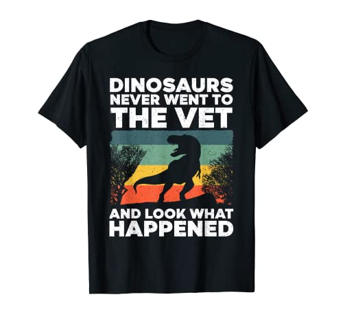 Funny Veterinary Art For Men Women Kids Veterinarian Lovers T-Shirt