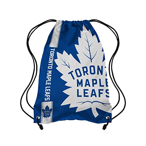 FOCO Toronto Maple Leafs Big Logo Drawstring Backpack