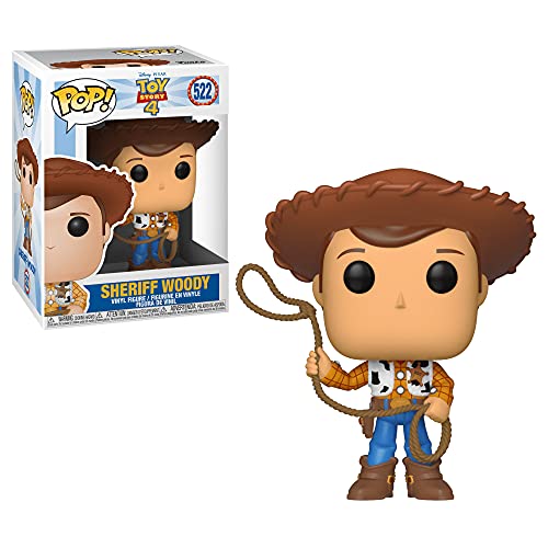 Funko POP! Vinyl: Disney Pixar: Toy Story 4: Woody - Collectible Vinyl Figure - Gift Idea - Official Merchandise - for Kids & Adults - Movies Fans - Model Figure for Collectors and Display