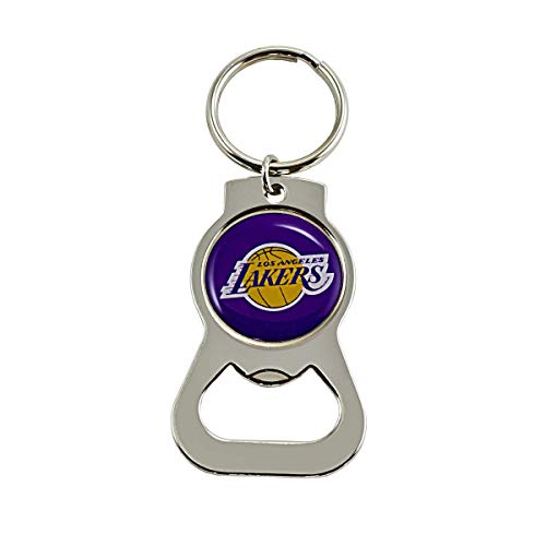 aminco mens NBA Los Angeles Lakers Bottle Opener Keychain , 3'